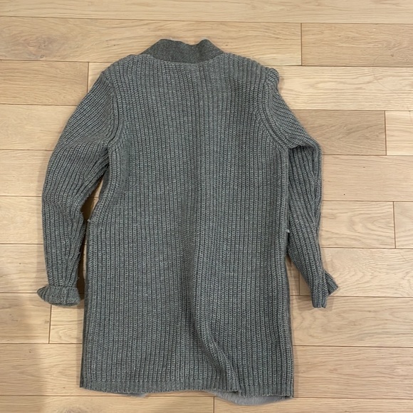 Women’s Grey Sweater Jacket - Picture 6 of 8